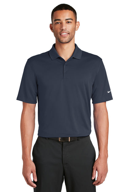 Nike Dri-FIT Classic Fit Players Polo with Flat Knit Collar. 838956 Navy