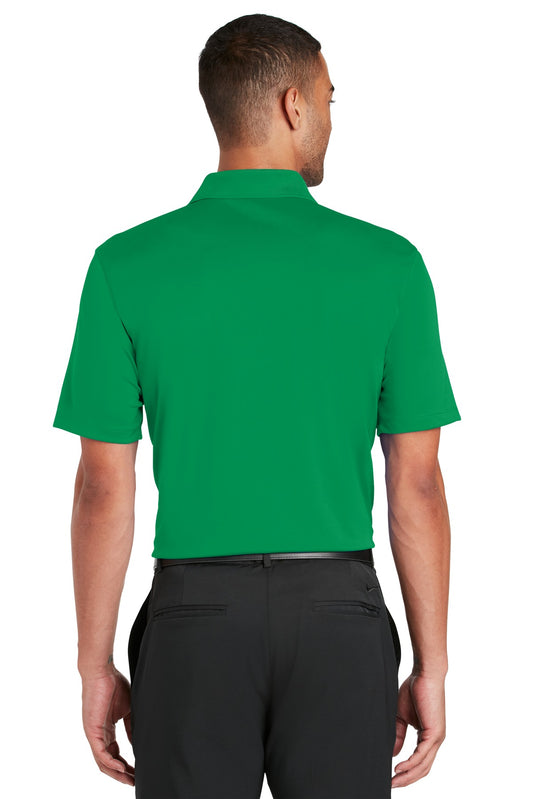Nike Dri-FIT Classic Fit Players Polo with Flat Knit Collar. 838956 Pine Green