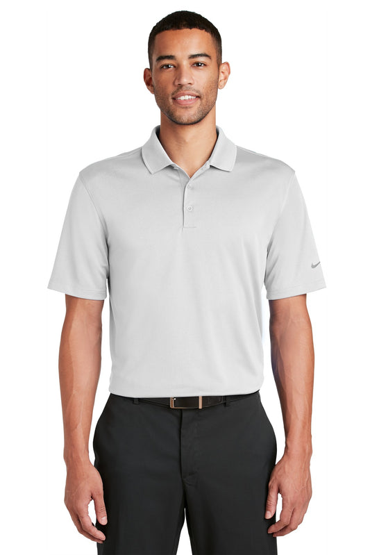 Nike Dri-FIT Classic Fit Players Polo with Flat Knit Collar. 838956 White