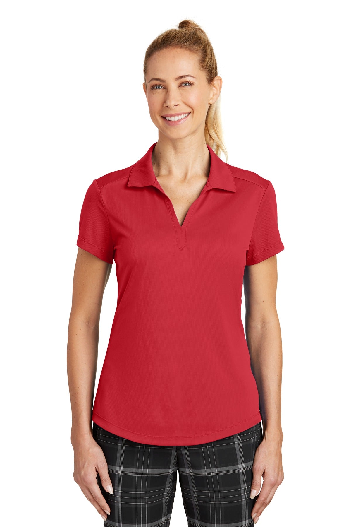 Nike Women's Dri-FIT Legacy Polo. 838957 Gym Red