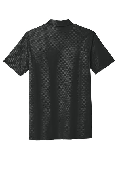 Nike Dri-FIT Embossed Tri-Blade Polo. 838964 Black