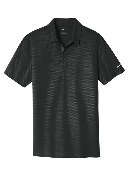 Nike Dri-FIT Embossed Tri-Blade Polo. 838964 Black