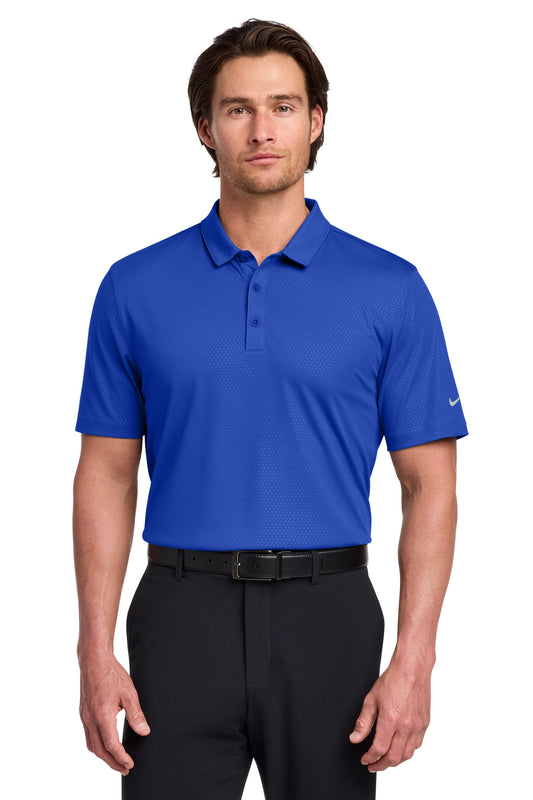 Nike Dri-FIT Embossed Tri-Blade Polo 838964 Old Royal