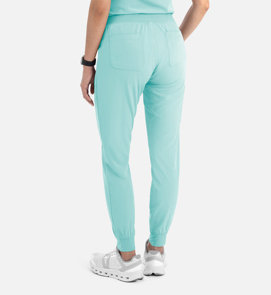 Matrix Impulse 8520 Women’s Yoga Waist Jogger Aruba Blue