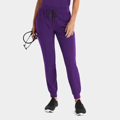 Matrix Impulse 8520 Women’s Yoga Waist Jogger Egg plant