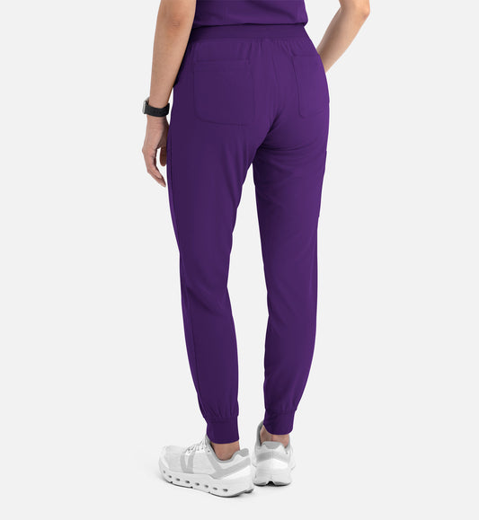 Matrix Impulse 8520 Women’s Yoga Waist Jogger Egg plant