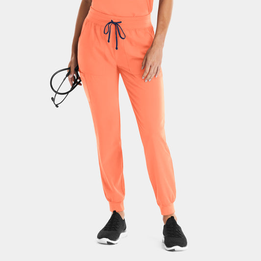 Matrix Impulse 8520 Women’s Yoga Waist Jogger Fresh Salmon