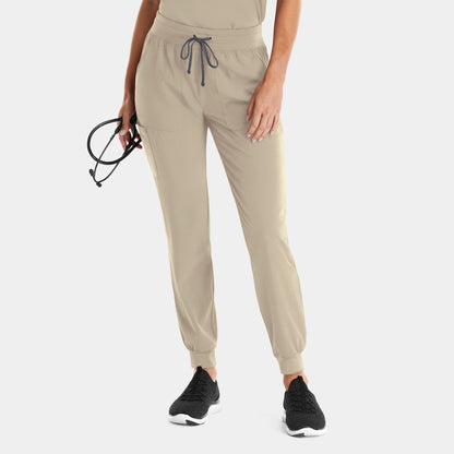 Matrix Impulse 8520 Women’s Yoga Waist Jogger Khaki