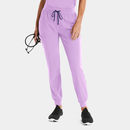 Matrix Impulse 8520 Women’s Yoga Waist Jogger Orchid Bouquet