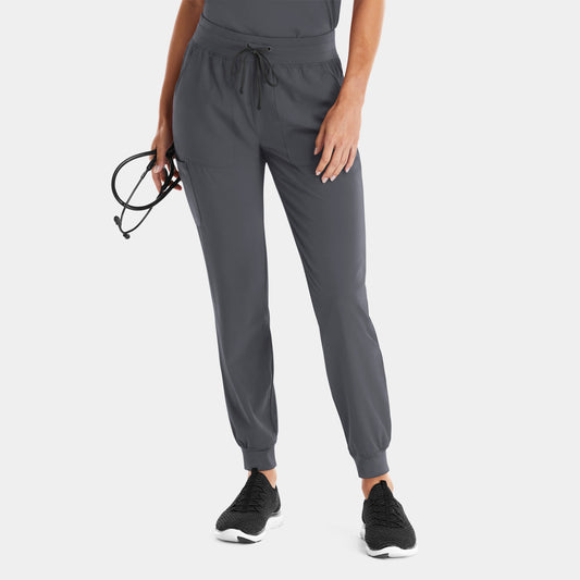 Matrix Impulse 8520 Women’s Yoga Waist Jogger Pewter