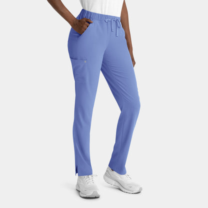 Matrix Impulse 8530 Women's Skinny Pull-On Pant Ceil Blue