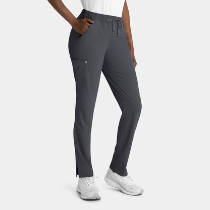 Matrix Impulse 8530 Women's Skinny Pull-On Pant Pewter