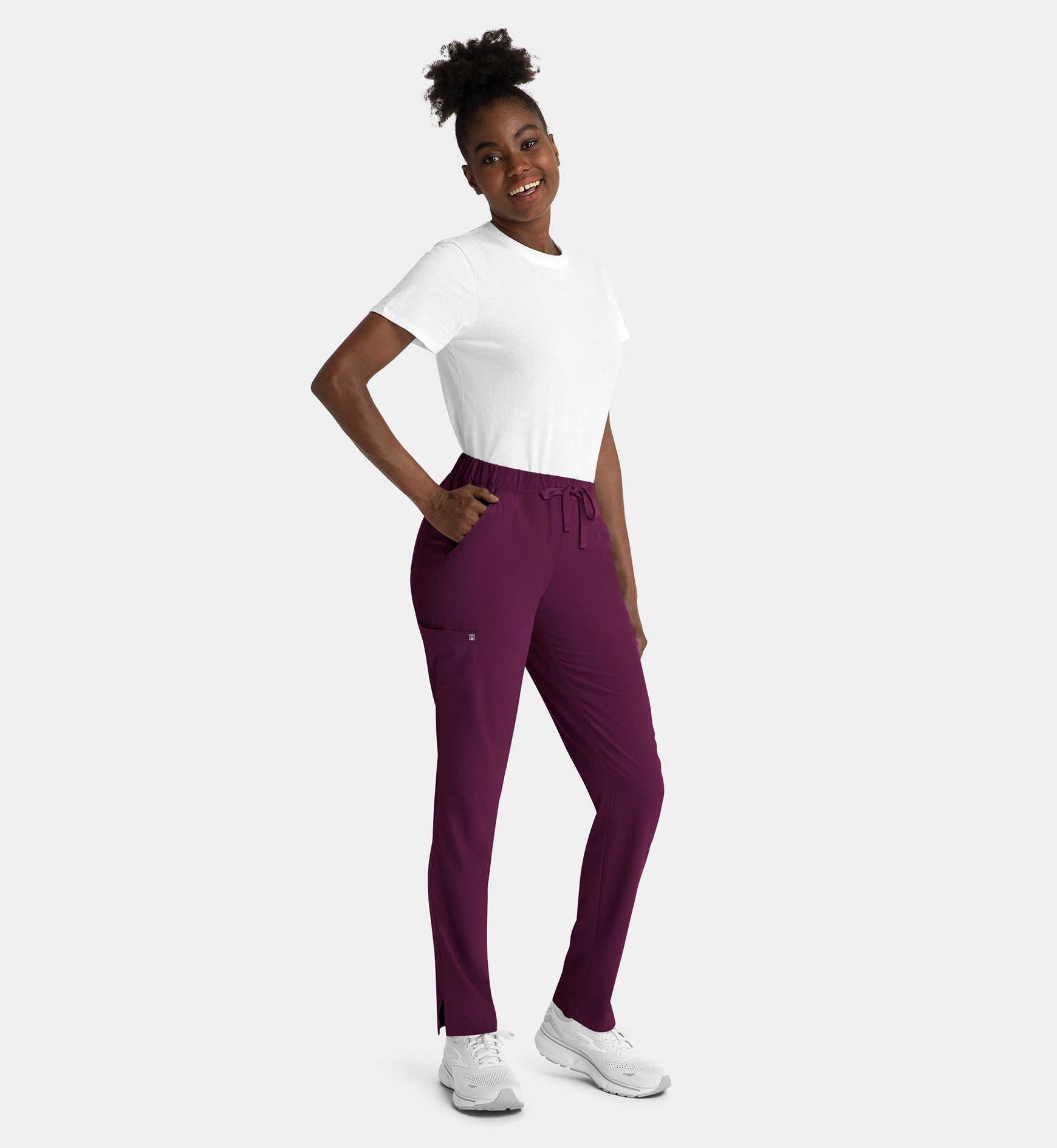 Matrix Impulse 8530 Women’s Skinny Pull-On Pant Wine