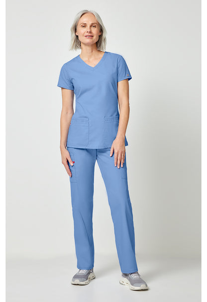 EDS Signature 85906 Women's V-Neck Scrub Top Ciel