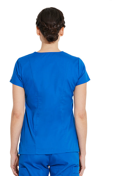 EDS Signature 85906 V-Neck Top Royal Model Image Back | Dickies