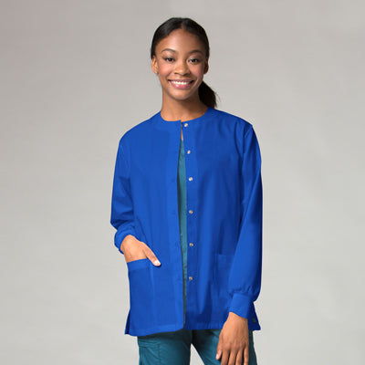 Core 8606 Unisex Snap Jacket Royal Blue