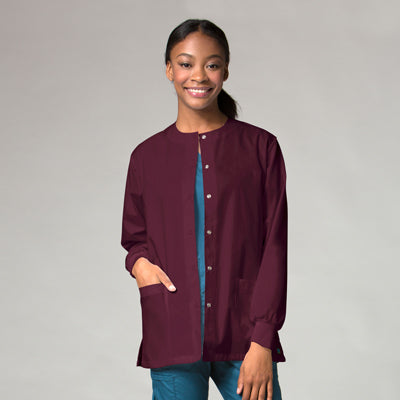 Core 8606 Unisex Snap Jacket Wine