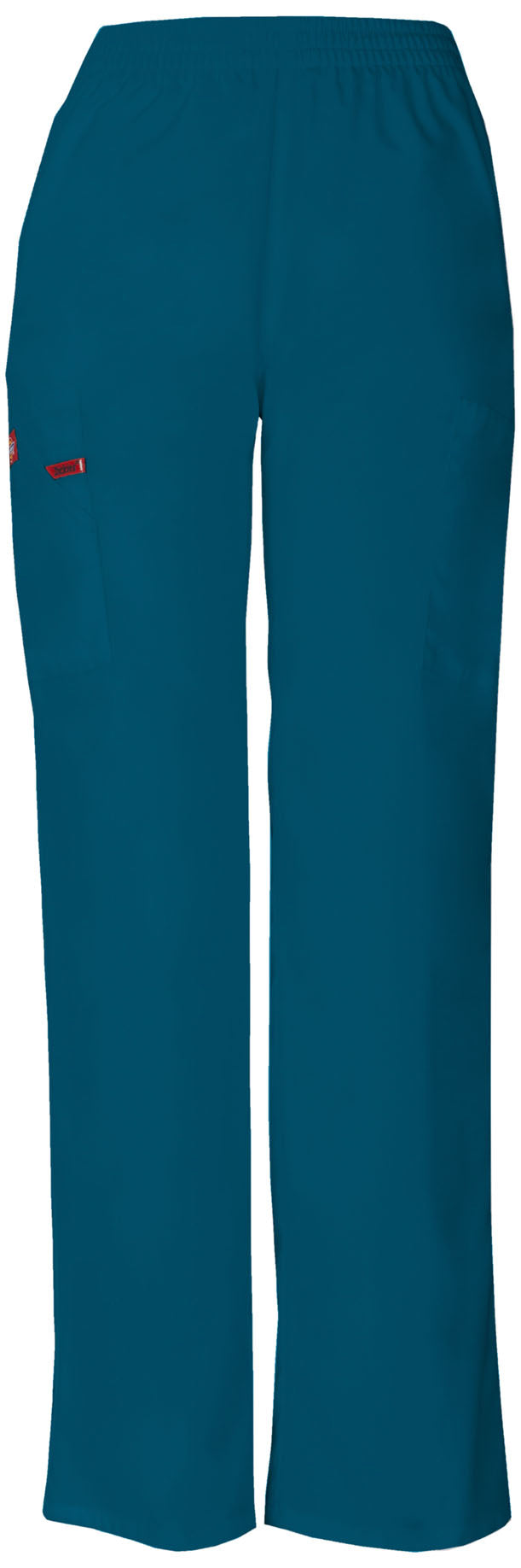 EDS Signature 86106 Natural Rise Tapered Leg Pull-On Pants Caribbean Blue