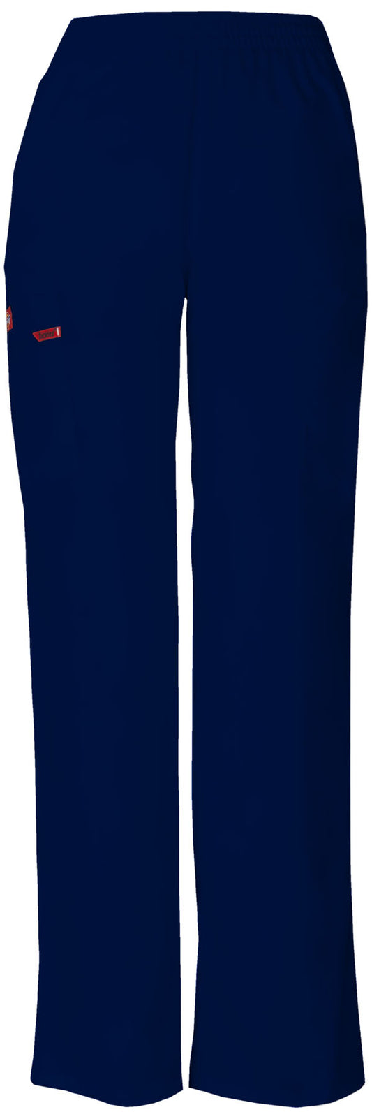 EDS Signature 86106 Natural Rise Tapered Leg Pull-On Pants Navy Model Image Front | Dickies