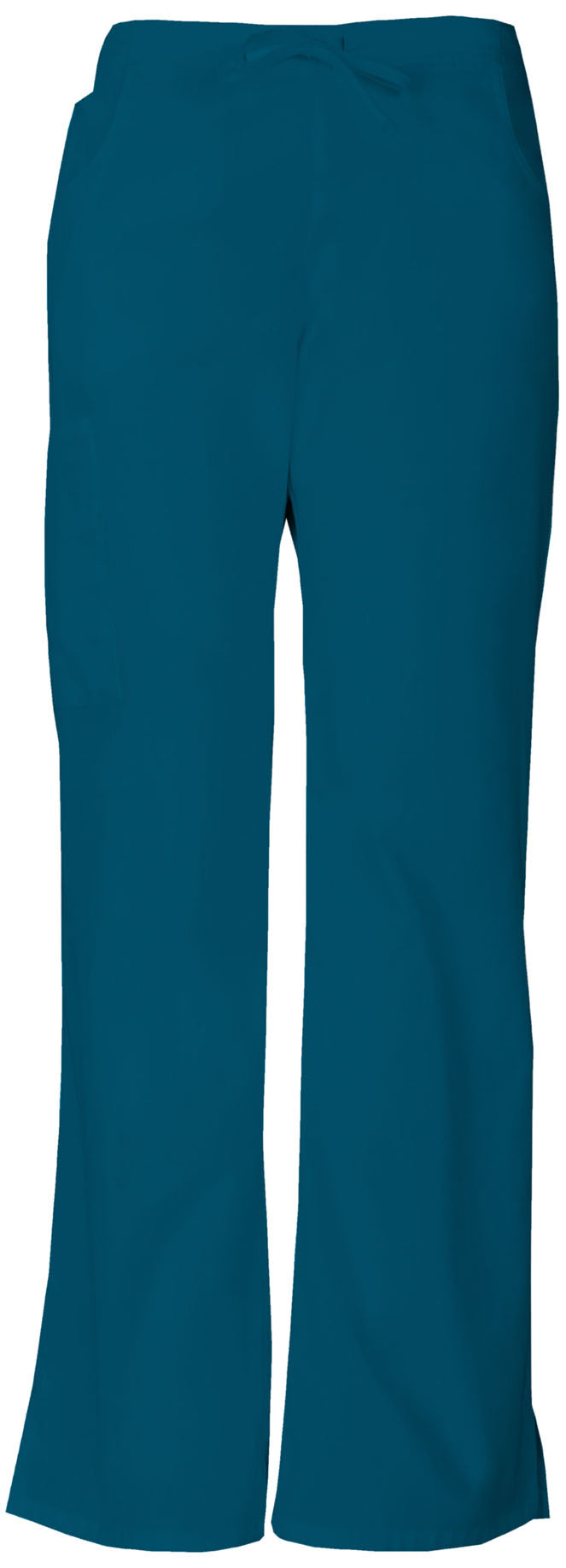 EDS Signature 86206 Mid Rise Drawstring Cargo Pants Caribbean Blue