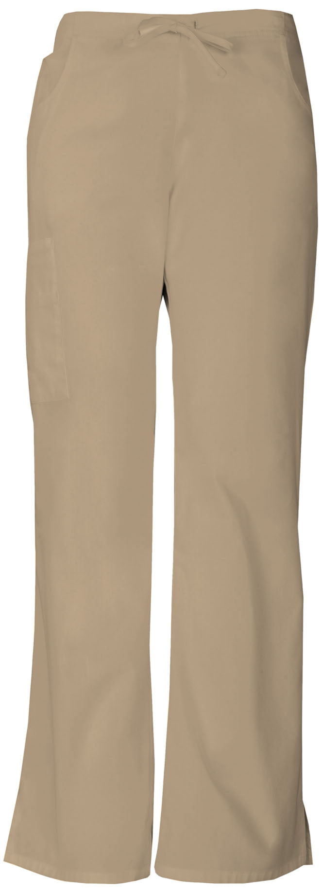 EDS Signature 86206 Mid Rise Drawstring Cargo Pants Dark Khaki