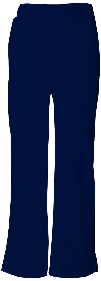 EDS Signature 86206 Women's Mid Rise Drawstring Cargo Scrub Pants Navy
