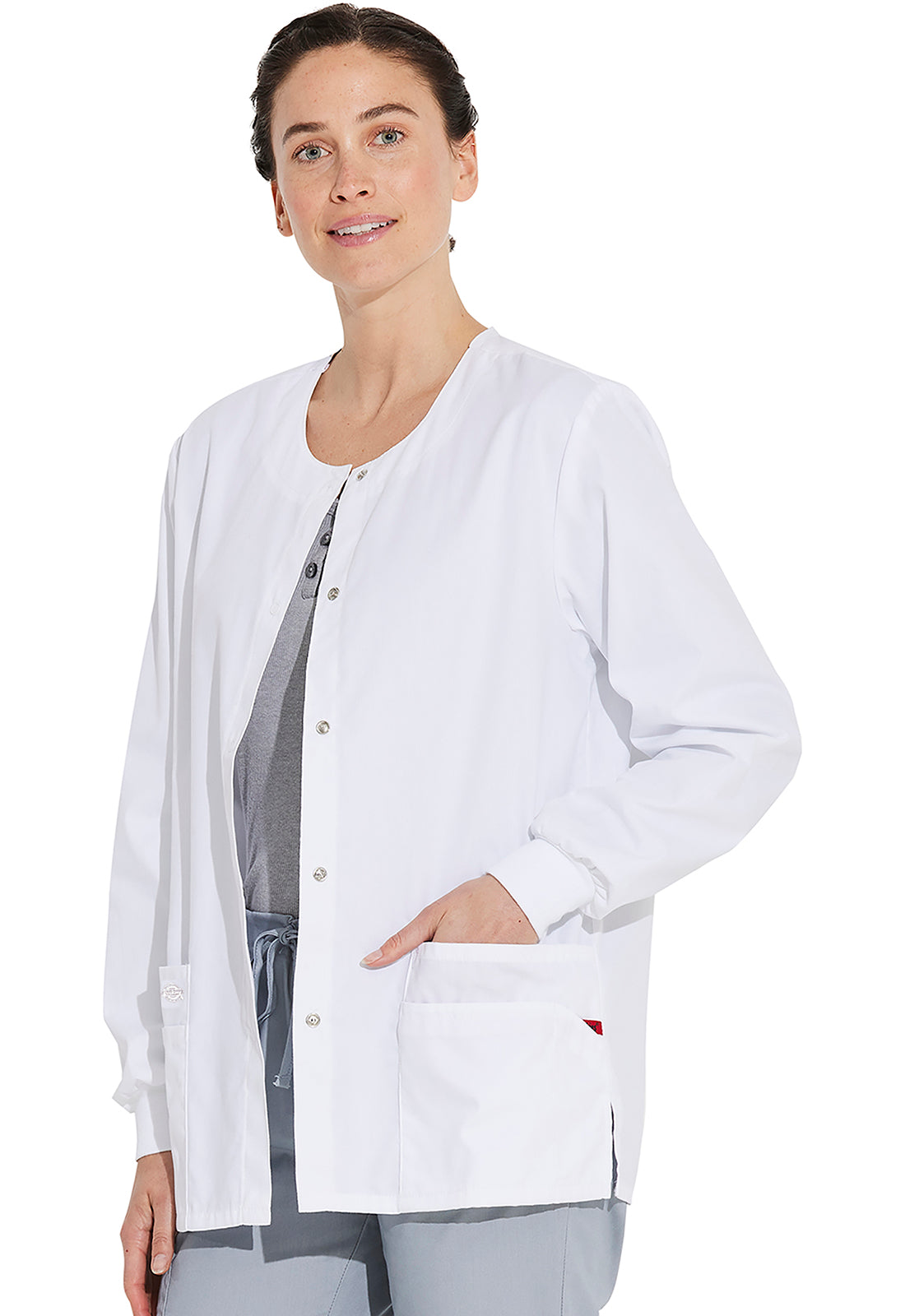 EDS Signature 86306 Women's Snap Front Warm-Up Jacket image 3