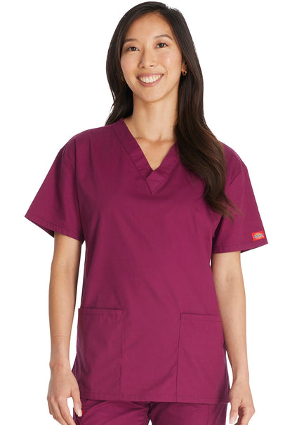 EDS Signature 86706 Women's V-Neck Scrub Top image 1