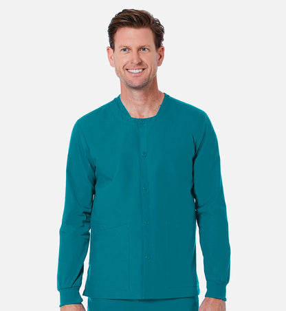 Redpanda 8716 Unisex Snap Jacket Teal