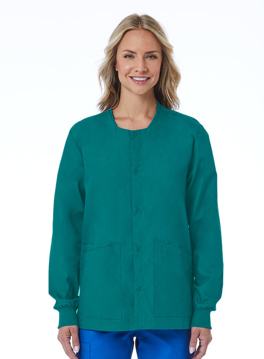 RedPanda 8716 Unisex Snap Jacket Teal