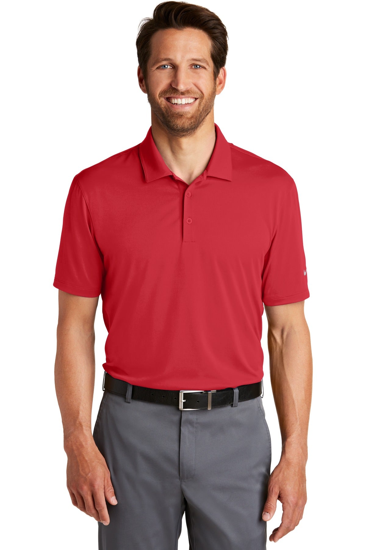 Nike Dri-FIT Legacy Polo. 883681 Gym Red