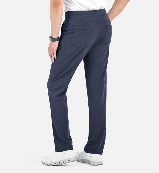 Matrix Pro Mens 8901 Men’s Half Elastic Waistband Cargo Pant Heather Navy