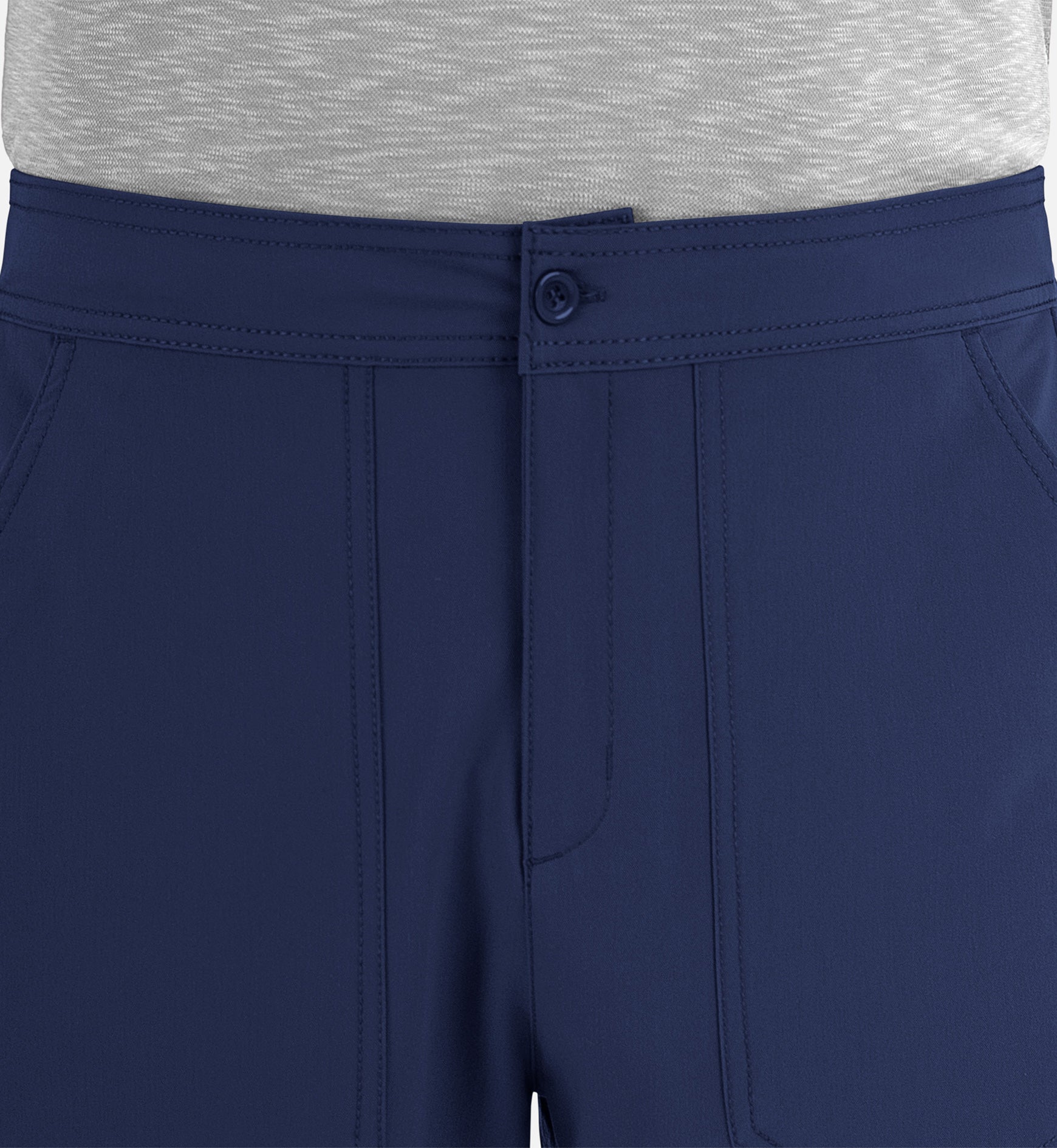 Matrix Pro Men's 8901 Men's Half Elastic Waistband Cargo Pants Navy