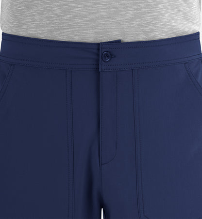 Matrix Pro Men's 8901 Men's Half Elastic Waistband Cargo Pants Navy