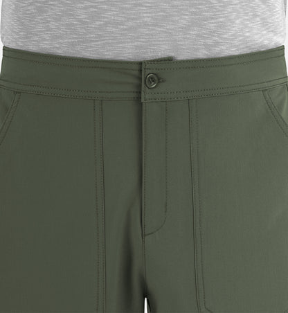 Matrix Pro Men's 8901 Men's Half Elastic Waistband Cargo Pants Olive