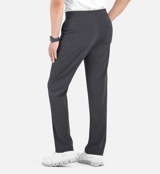 Matrix Pro Men's 8901 Men's Half Elastic Waistband Cargo Pants Pewter