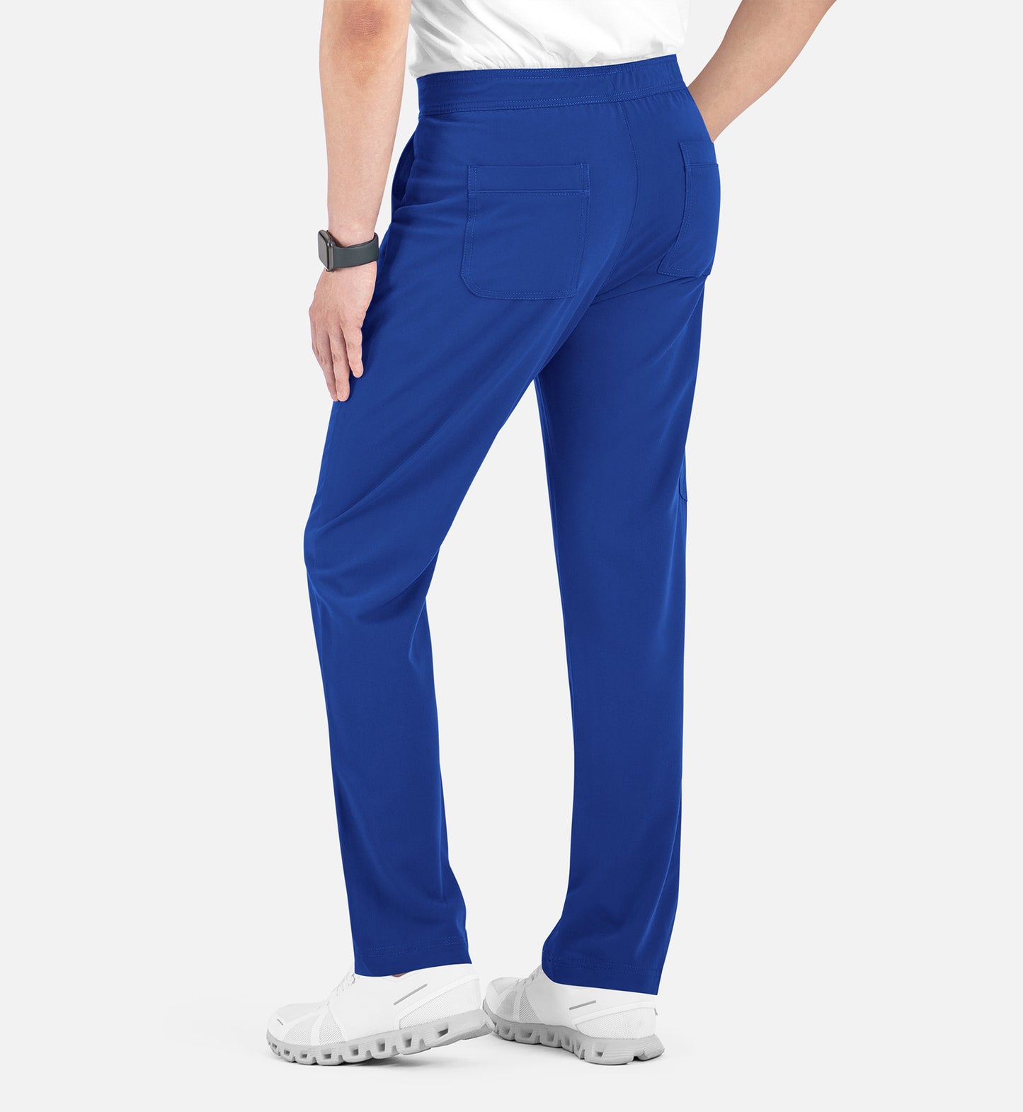 Matrix Pro Men's 8901 Men's Half Elastic Waistband Cargo Pants Royal Blue