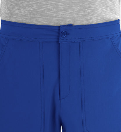 Matrix Pro Men's 8901 Men's Half Elastic Waistband Cargo Pants Royal Blue