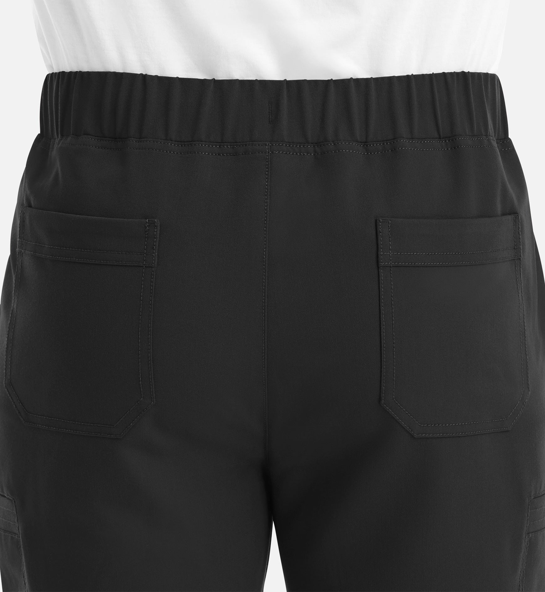 Matrix Pro Mens 8902 Men’s Full Elastic Waistband Jogger Black