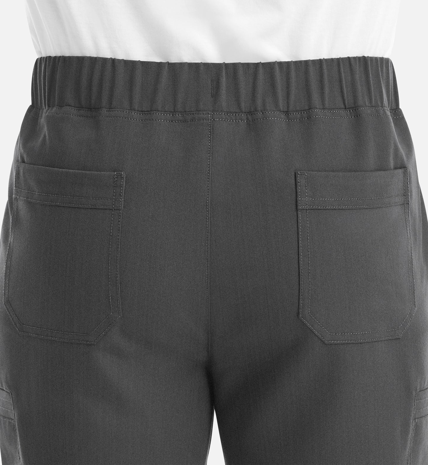 Matrix Pro Men's 8902 Men's Full Elastic Waistband Jogger Heather Grey