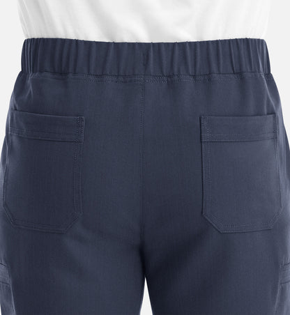 Matrix Pro Men's 8902 Men's Full Elastic Waistband Jogger Heather Navy