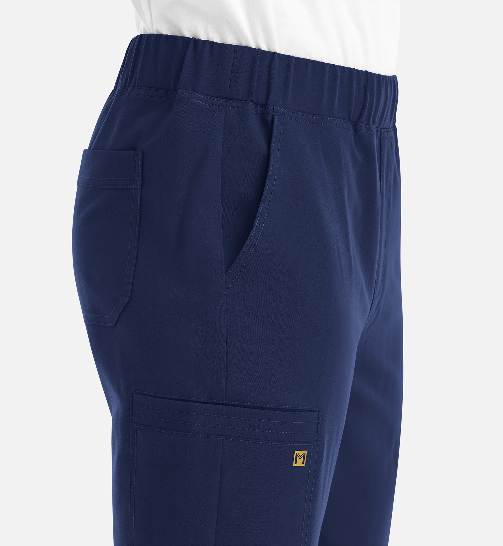 Matrix Pro Men's 8902 Men's Full Elastic Waistband Jogger Navy