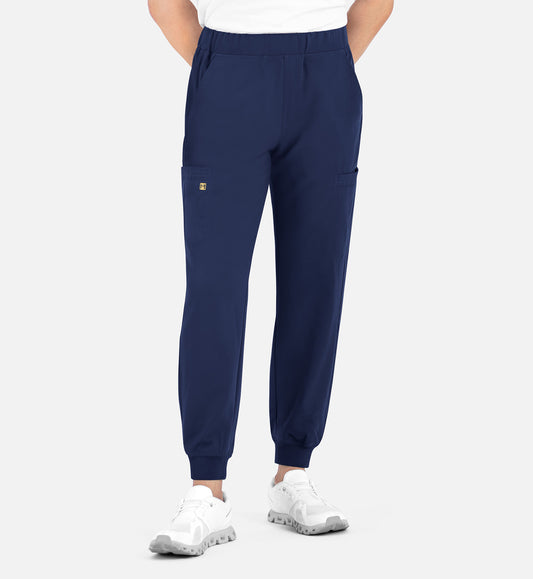 Matrix Pro Men's 8902 Men's Full Elastic Waistband Jogger Navy