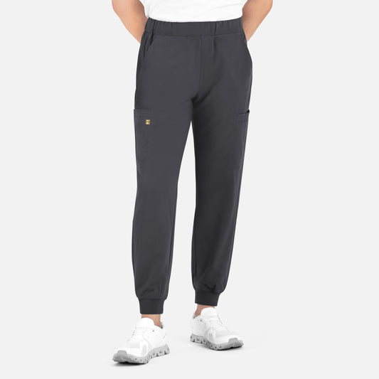 Matrix Pro Mens 8902 Men’s Full Elastic Waistband Jogger Pewter