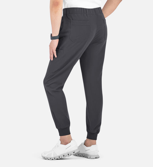 Matrix Pro Mens 8902 Men’s Full Elastic Waistband Jogger Pewter