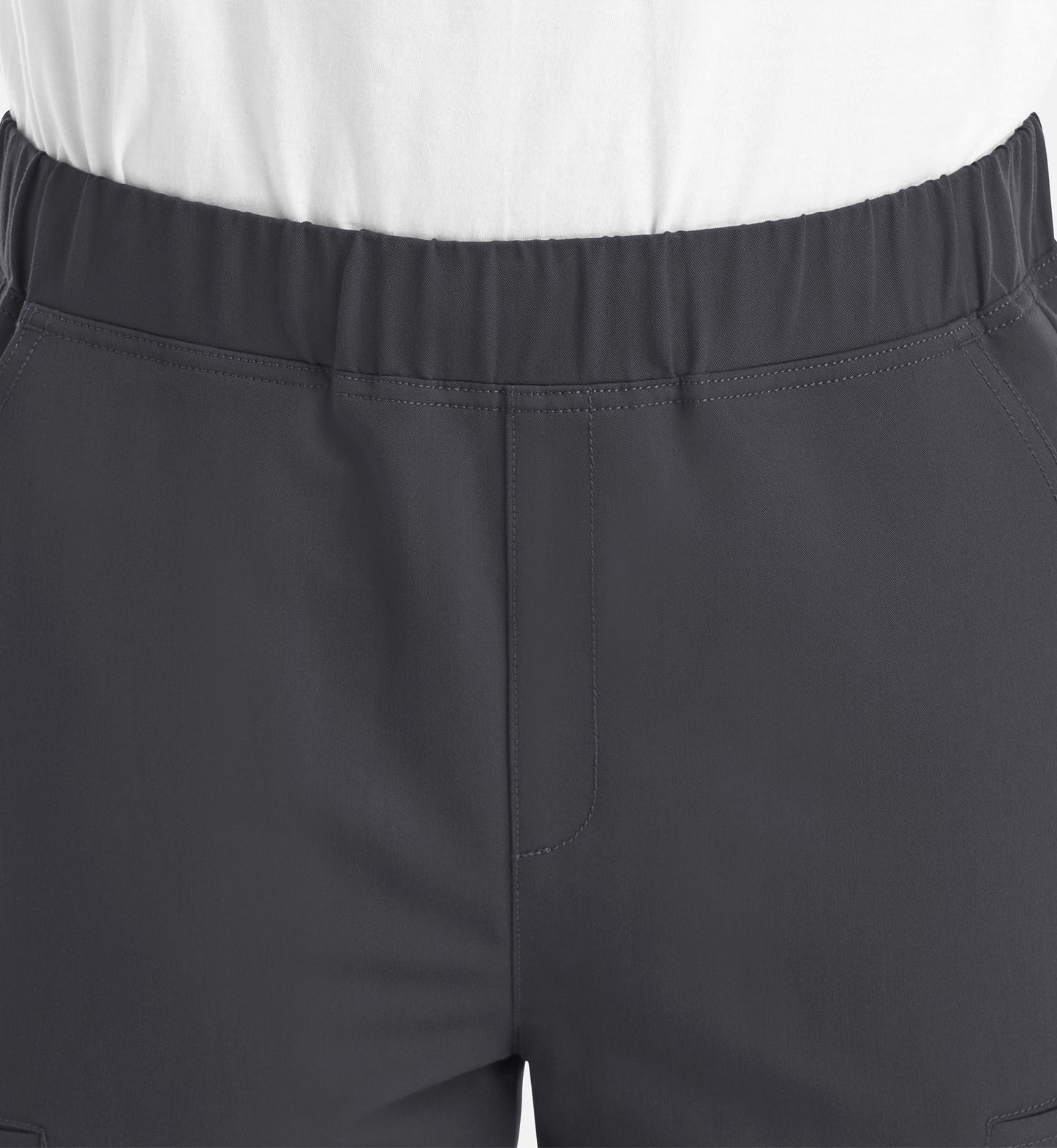 Matrix Pro Mens 8902 Men’s Full Elastic Waistband Jogger Short Pewter