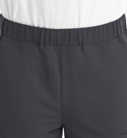 Matrix Pro Mens 8902 Men’s Full Elastic Waistband Jogger Short Pewter