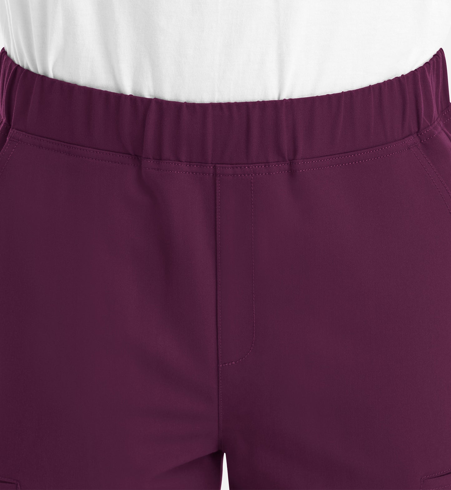 Matrix Pro Mens 8902 Men’s Full Elastic Waistband Jogger Short Wine