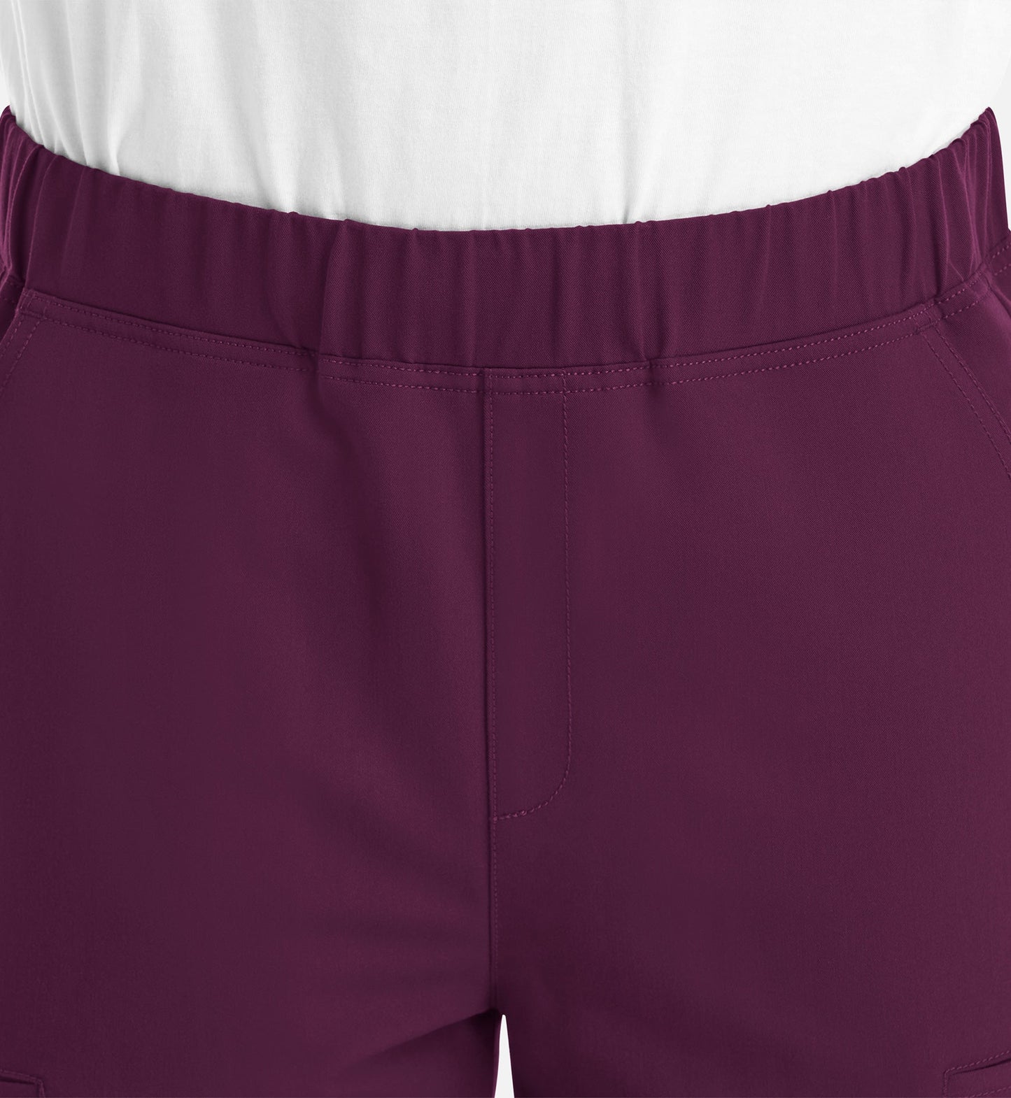 Matrix Pro Men's 8902 Men's Full Elastic Waistband Jogger Wine