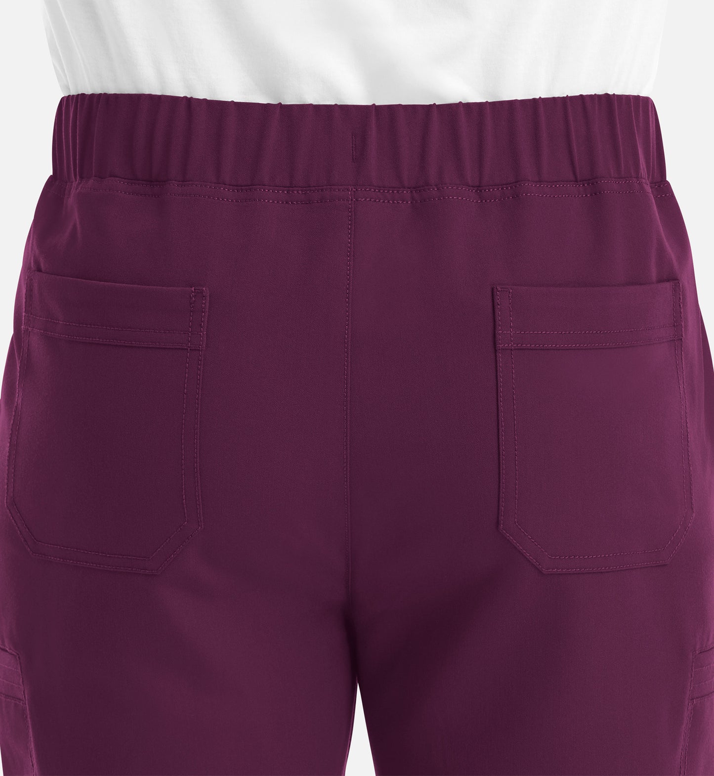 Matrix Pro Men's 8902 Men's Full Elastic Waistband Jogger Wine